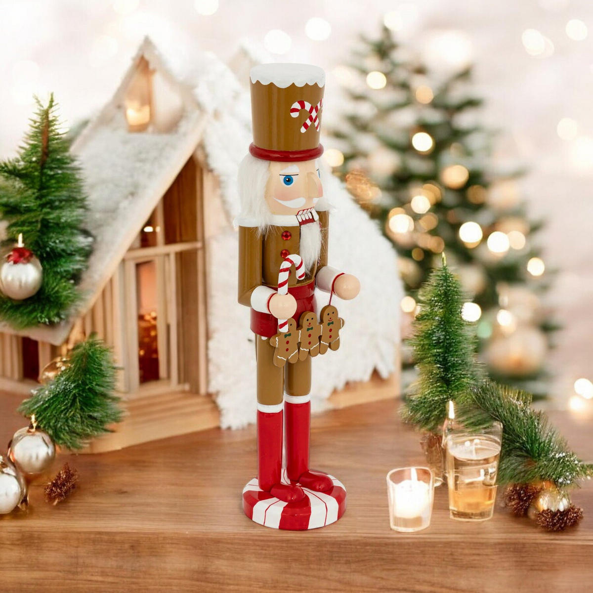 DEKOFIGUR Nussknacker 38 cm - Multicolor, Holz (8/38/10cm) - Atmosphera Createur d´interieur