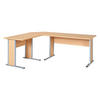 ECKSCHREIBTISCH Lion  75x155x205 cm Lange Seite links  Buche - Buchefarben, Holz (205/155/75cm) - PROREGAL