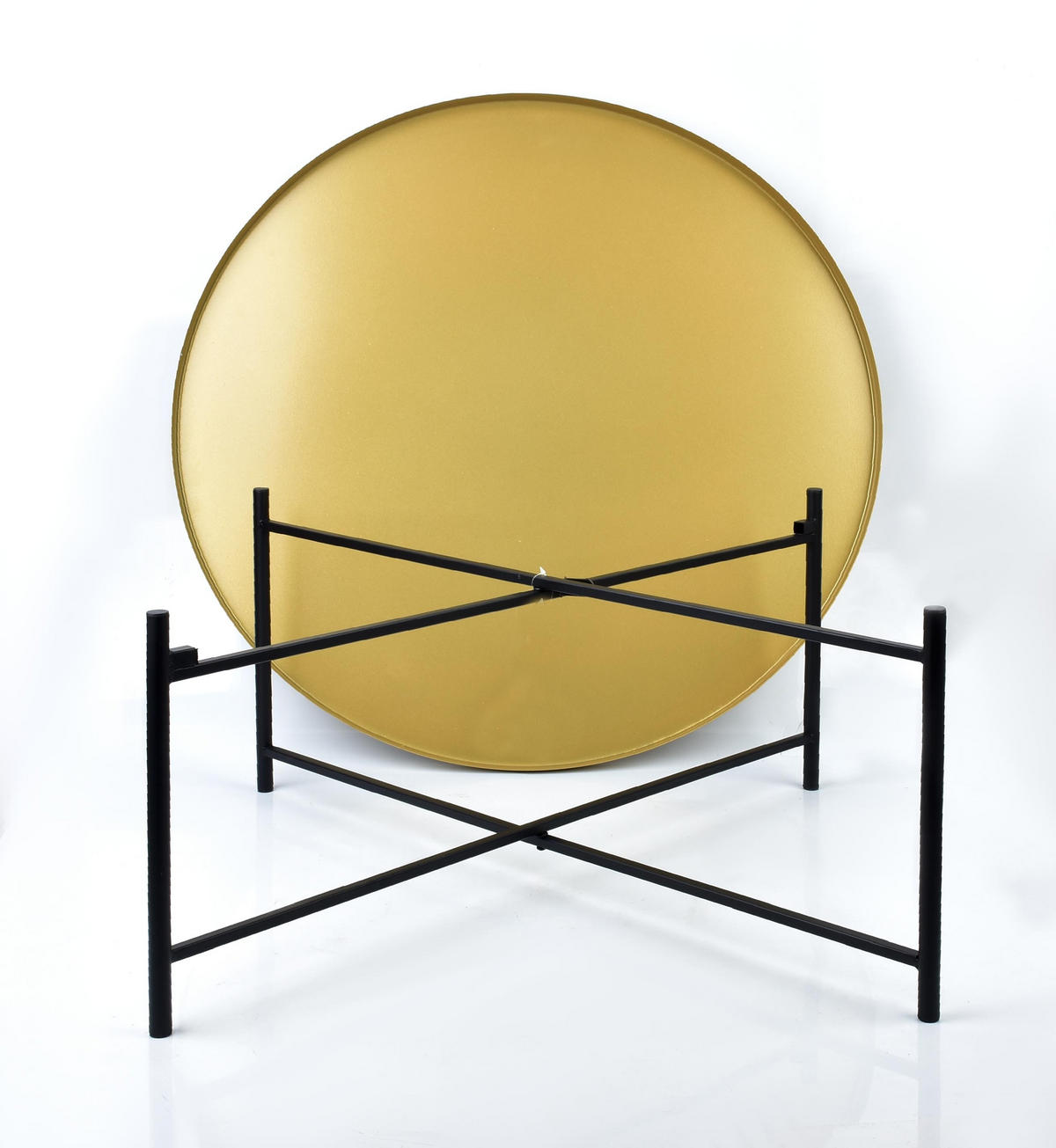 COUCHTISCH Lucas Gold 76.5/76.5/32 cm Metall - Goldfarben, Metall (76.5/76.5/32cm) - Mondex