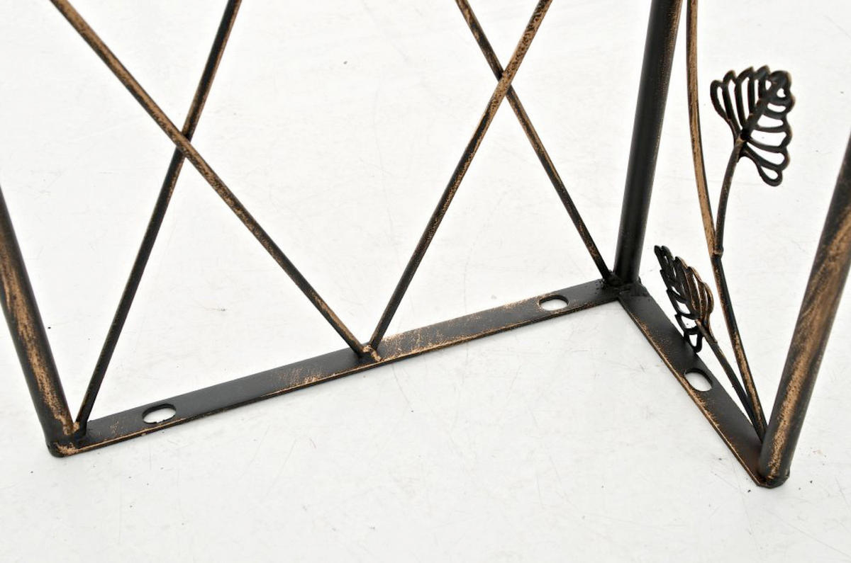 ROSENBOGEN Antigua bronze - Braun, Metall (118/248/30cm) - TPFLiving