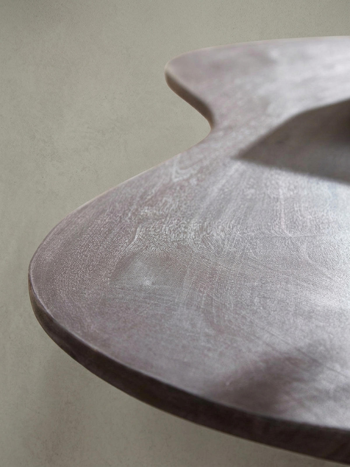 COUCHTISCH Retro-Stil mit Nierenform, Massivholz, Metallbeine, pflegeleichte Tischplatte, Beige 122x63x36 cm - Beige/Braun, Holz/Metall (63/122/36cm) - KADIMA DESIGN