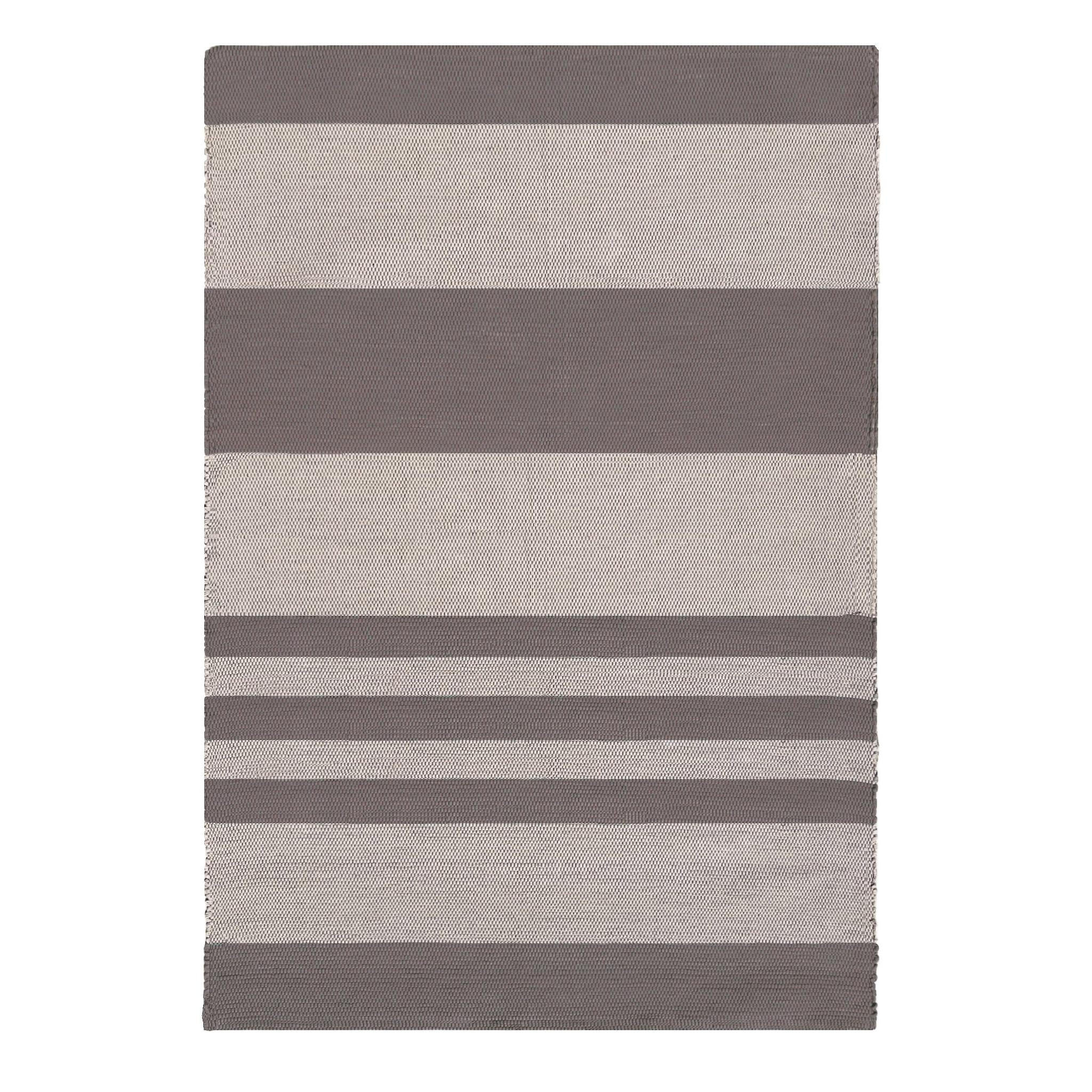 TEPPICH aus recycelter Baumwolle handgewebt bruin - Braun, Naturmaterialien (140/200cm) - AFK Living