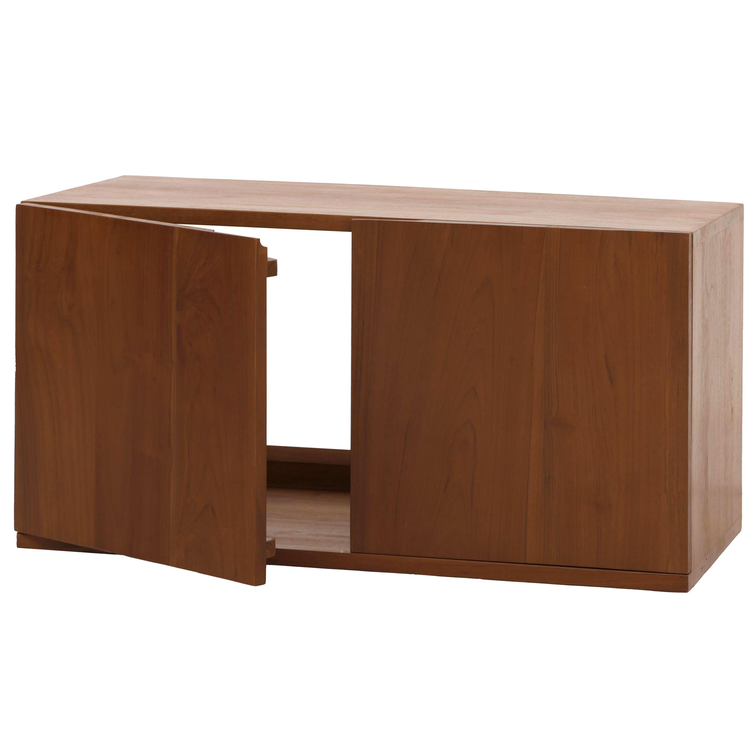 WASCHBECKENUNTERSCHRANK Braun - Braun, Holz (80/40/40cm) - MCW
