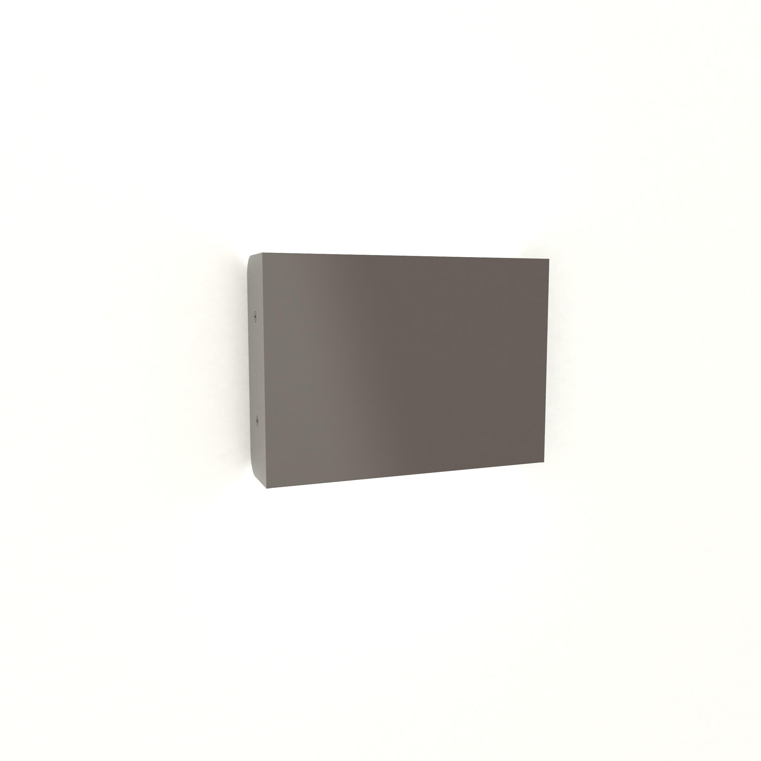 Lumicom Led-Wandleuchte Graubraun 15.4x11x3.6 cm