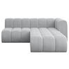 ECKSOFA modulares Sofa Darnel-L1 - 205x177x70 cm Grau - Grau, Holzwerkstoff/Textil (205/177cm) - ALTDECOR