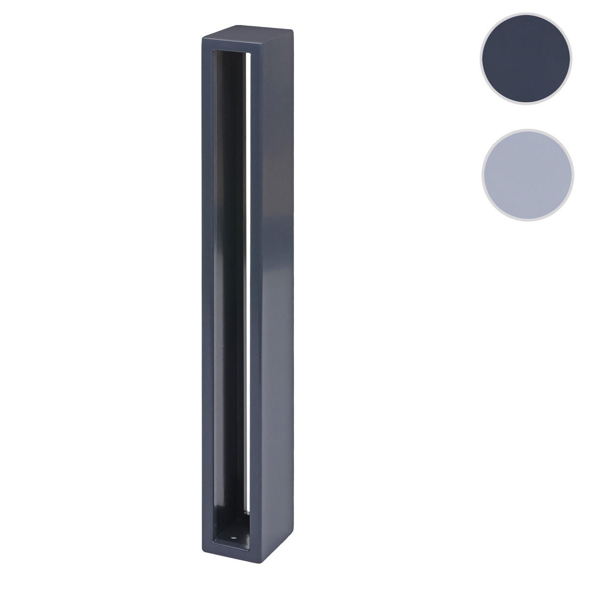 FAHRRADBÜGEL 87x10x13cm verzinkter Stahl Outdoor-pulverbeschichtet Grau - Grau, Metall (10/87/13cm) - PROREGAL