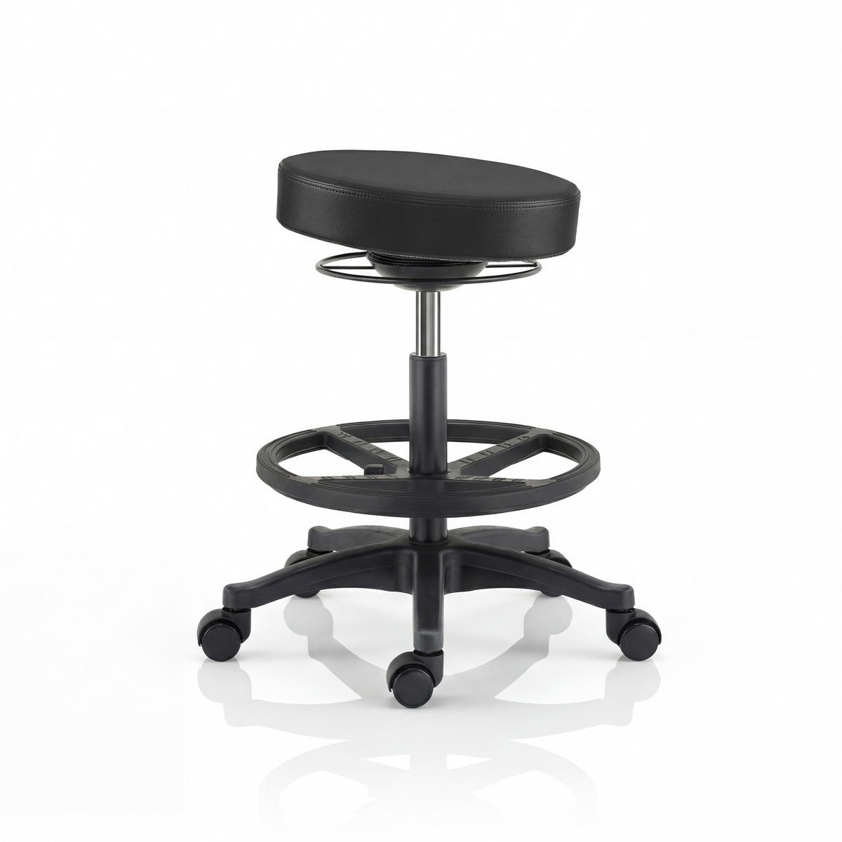 GARAGENHOCKER - Schwarz, Metall (68/58/68cm)