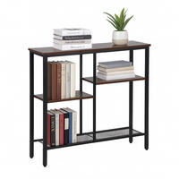 KONSOLENTISCH - Multicolor, Holzwerkstoff/Metall (22/80/75cm) - Relaxdays