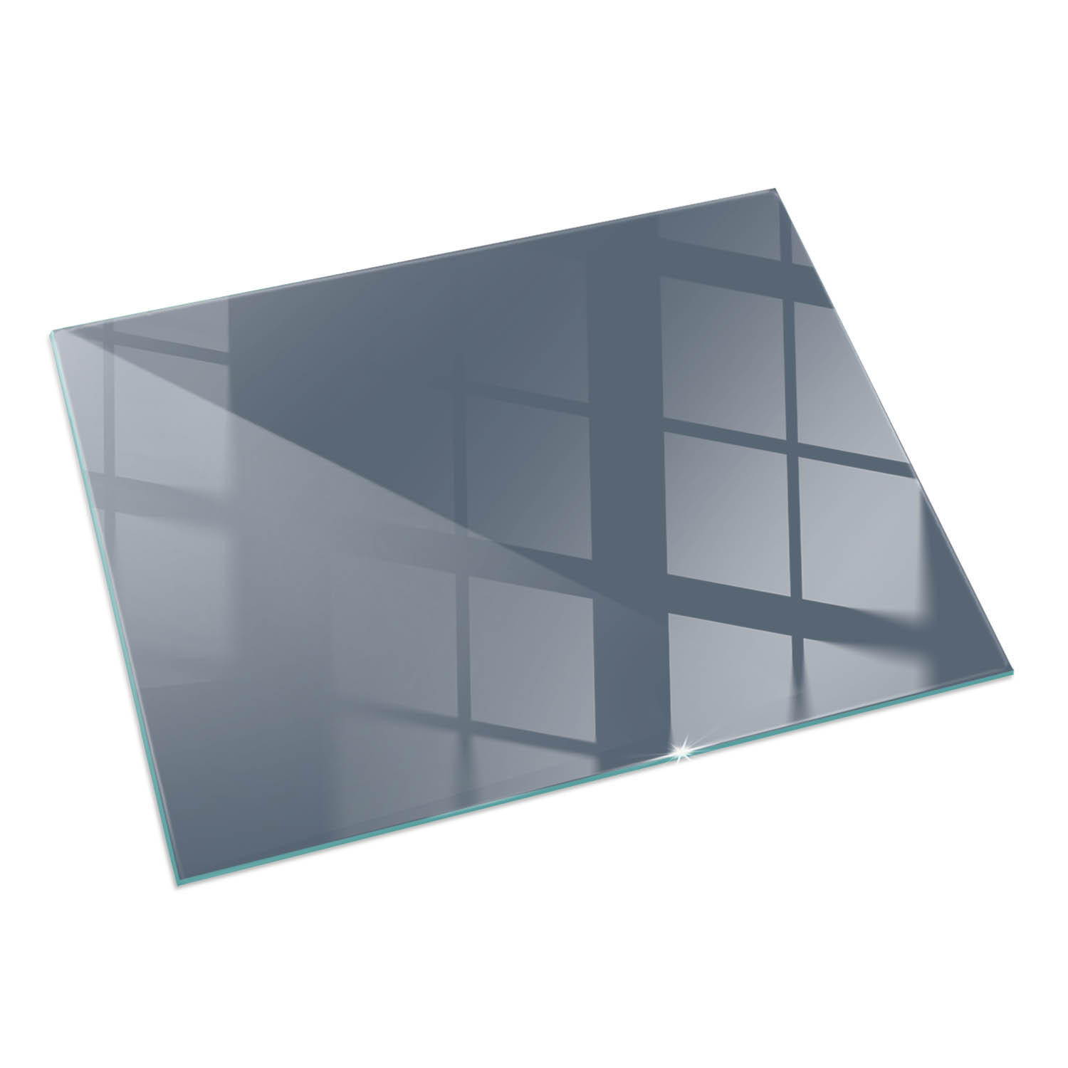 ArtPrintCave Glasplatte Dunkelblau 60x40x0.4 cm