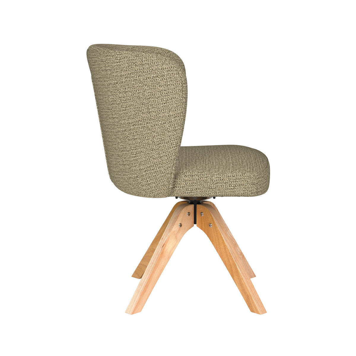 ESSZIMMERSTUHL Stan - Grün - 57/53/82 cm - Grün, Textil (53/82/57cm)