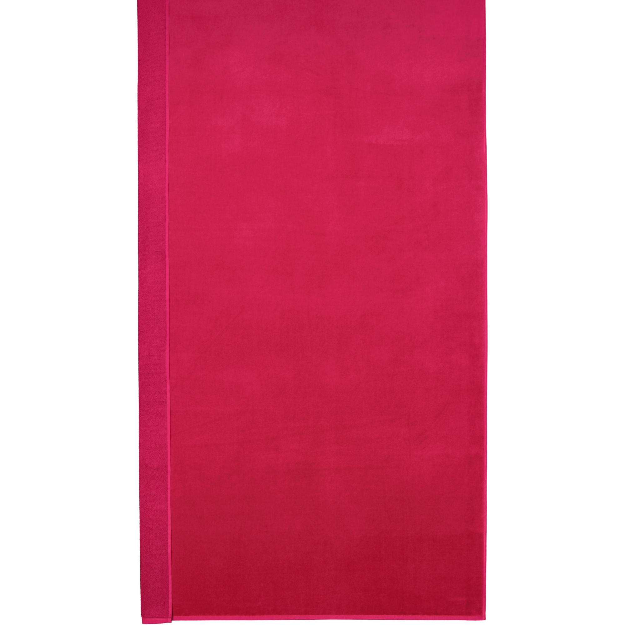 STRANDTUCH BEACH CLUB CRANBERRY - 3770 - Rosa, Textil (100/180cm) - Vossen