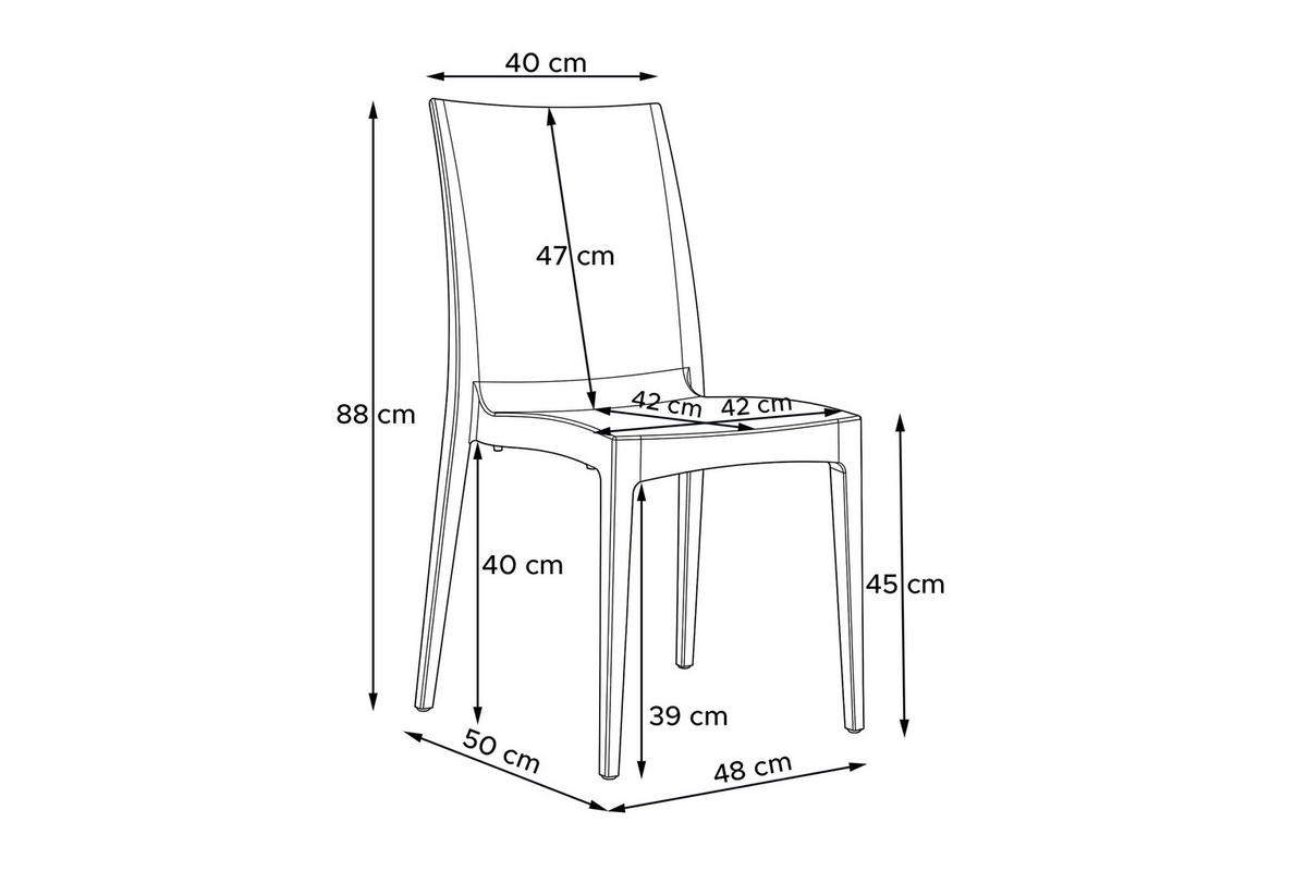 GARTENSTUHL ETULI 2-tlg, Braun - Braun, Kunststoff (48/88/50cm) - KONSIMO®