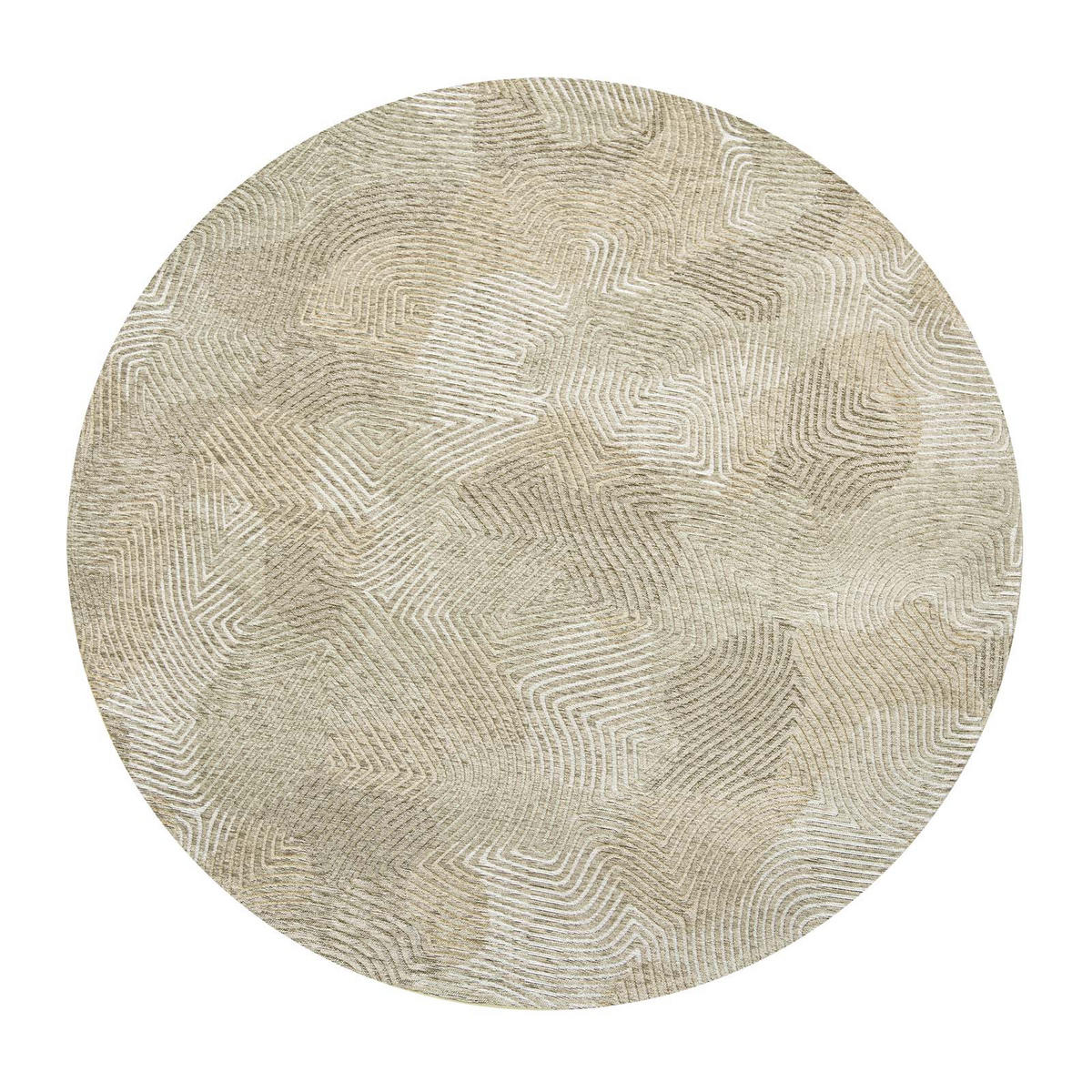 TEPPICH In-/Outdoor Flachgewebe HUSK Beige 170 x 240 cm - Beige, Textil (170/240cm) - Novatrend