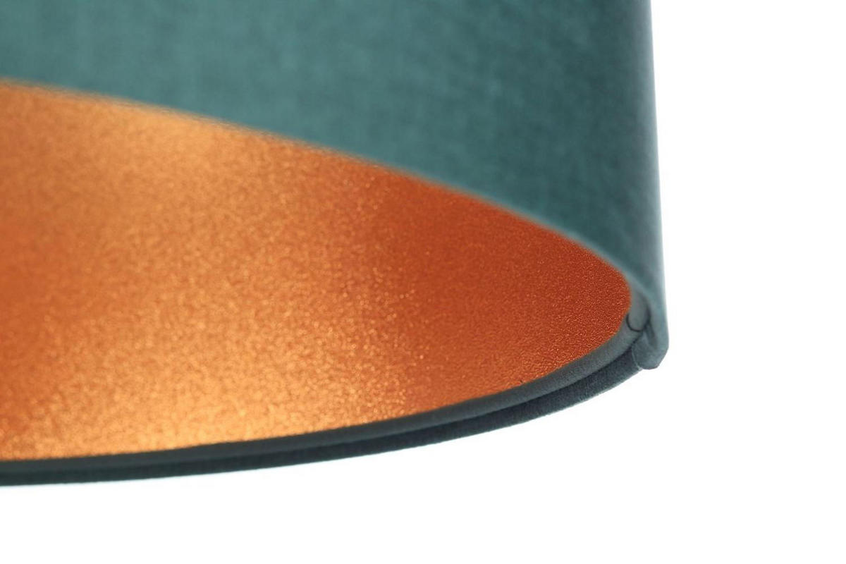 HÄNGELEUCHTE Grün 50/25 cm - Goldfarben/Grün, Kunststoff (50/0.8/25cm) - ONZENO