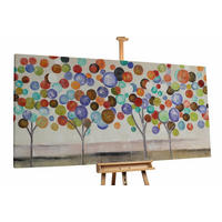 ÖLGEMÄLDE XXL Bunt 200/100 cm - Multicolor, Holz/Textil (6.68/100cm) - KUNSTLOFT
