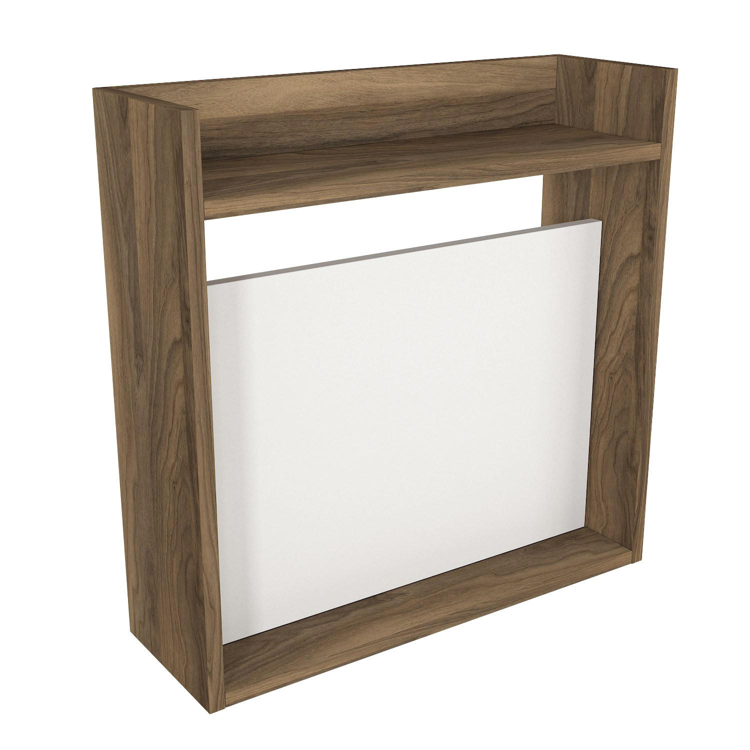 SCHREIBTISCH laptop Braun - Braun, Holz (60/19/60cm) - Habitat Garten