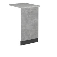 KRYT MYČKY NÁDOBÍ R-Line Beton - šedá/antracitová, kompozitní dřevo (45/81.8/1.6cm) - Vicco