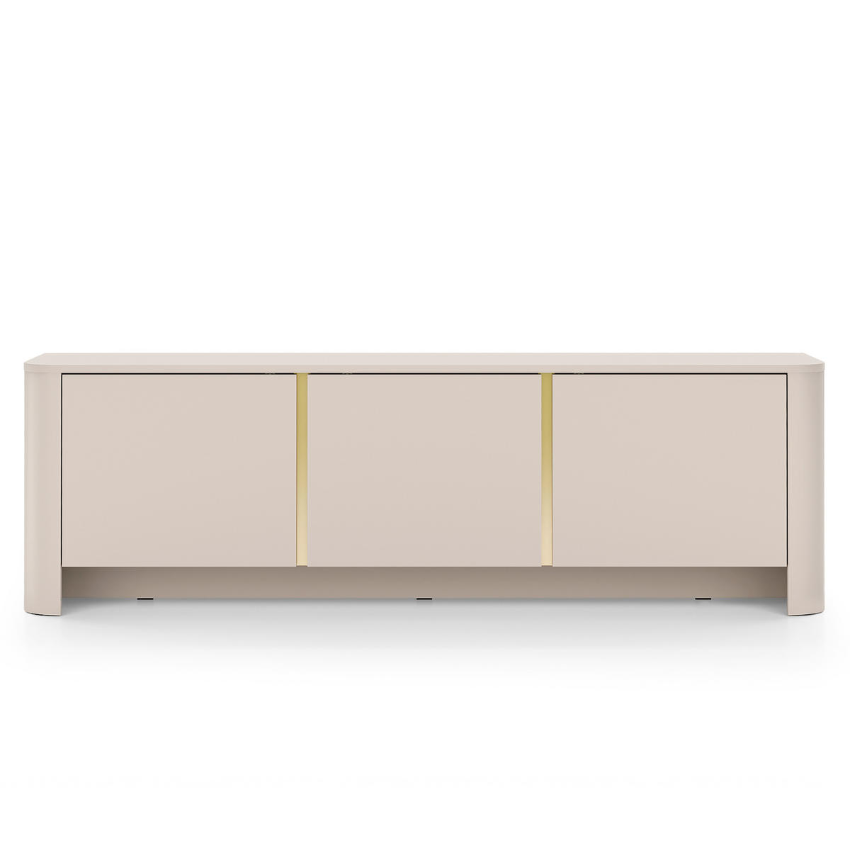 LOWBOARD AVORIO 168/52/39 cm, Kaschmir - Kaschmir, Holzwerkstoff (168/52/39cm) - MASSENO