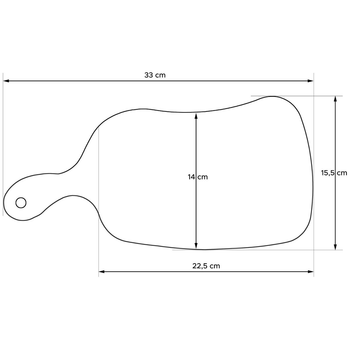 SCHNEIDEBRETT Holz Eiche geölt LIVO 3-tlg - Eichefarben, Holz (21/49cm) - KONSIMO®