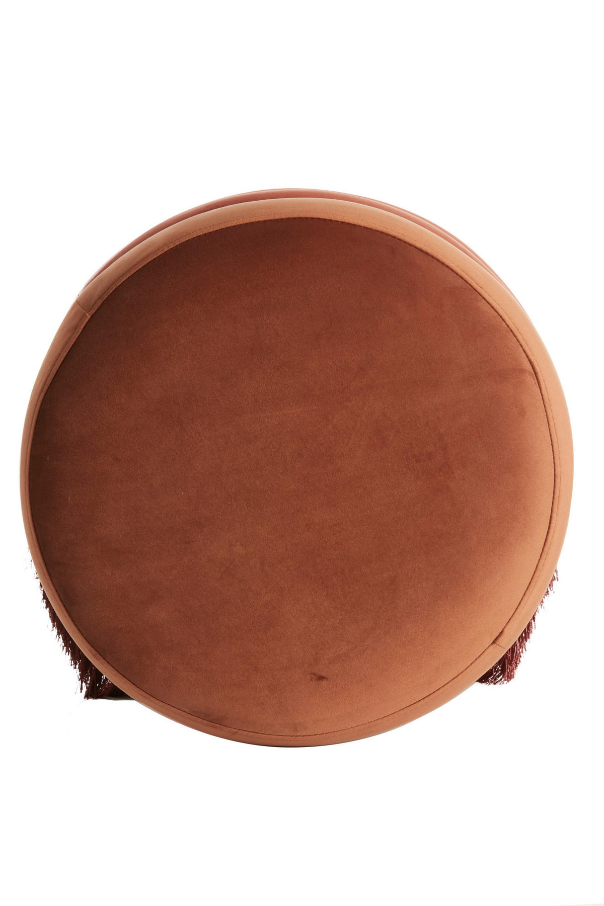 SITZPOUF Tacitu Rot Ø50/45 cm - Rot, Textil (50/45/50cm) - Light & Living