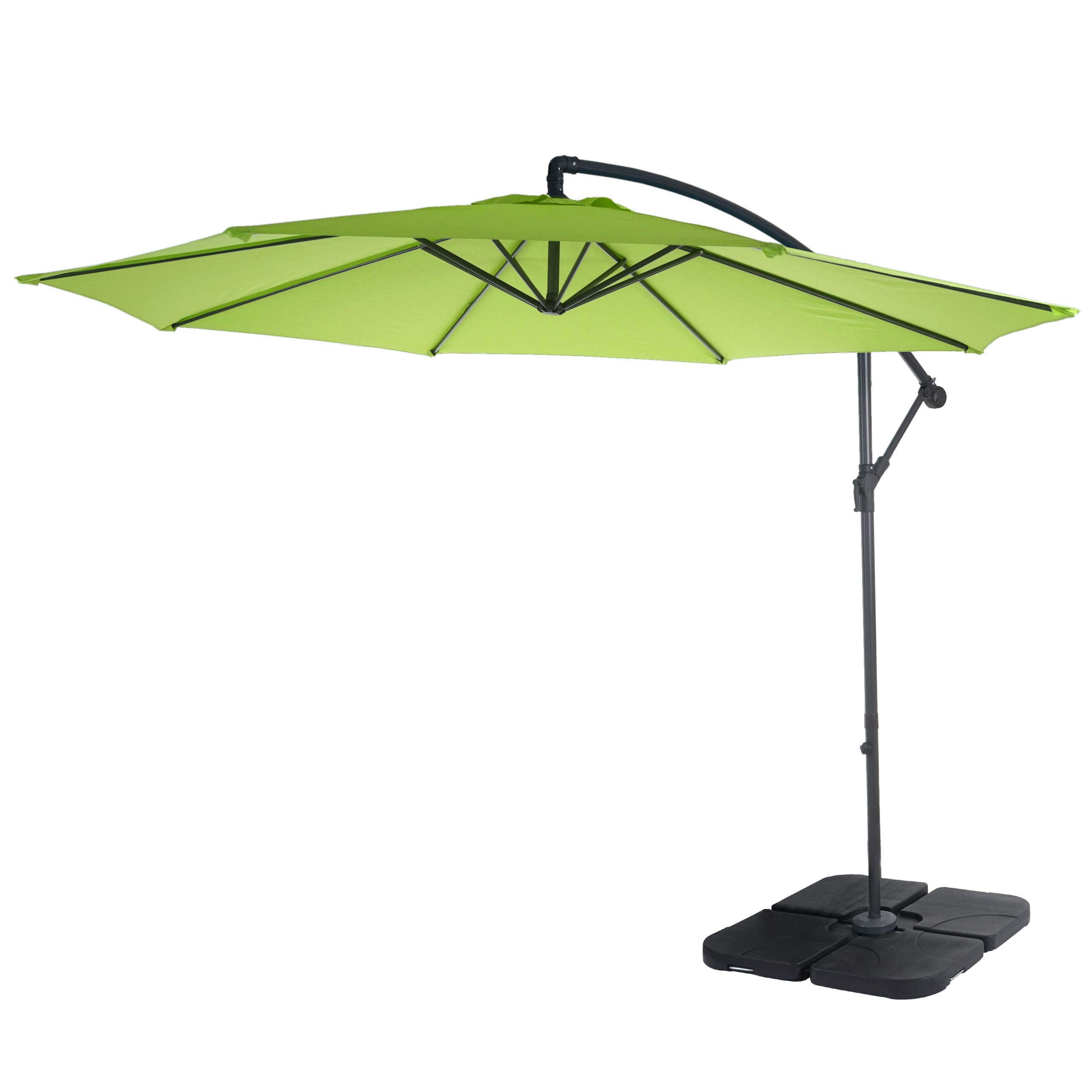 AMPELSCHIRM NEIGBAR Grün - Grün, Textil (360/295cm) - MCW
