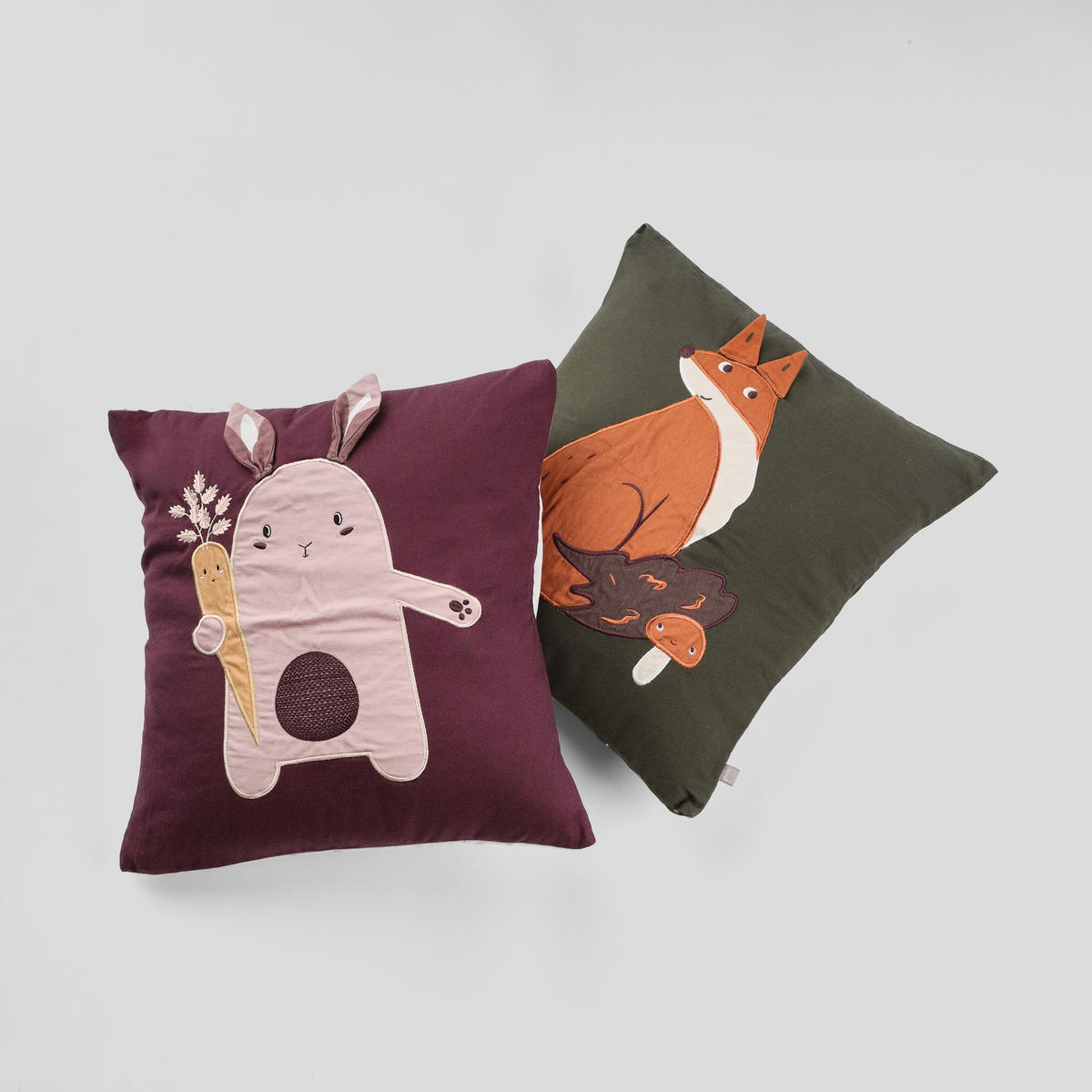 KISSENBEZUG Harvest - Violett, Textil (45/45cm) - home&you