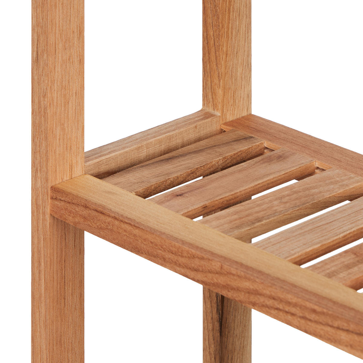 WANDREGAL - Hellbraun, Holz (60/54/15cm) - Relaxdays