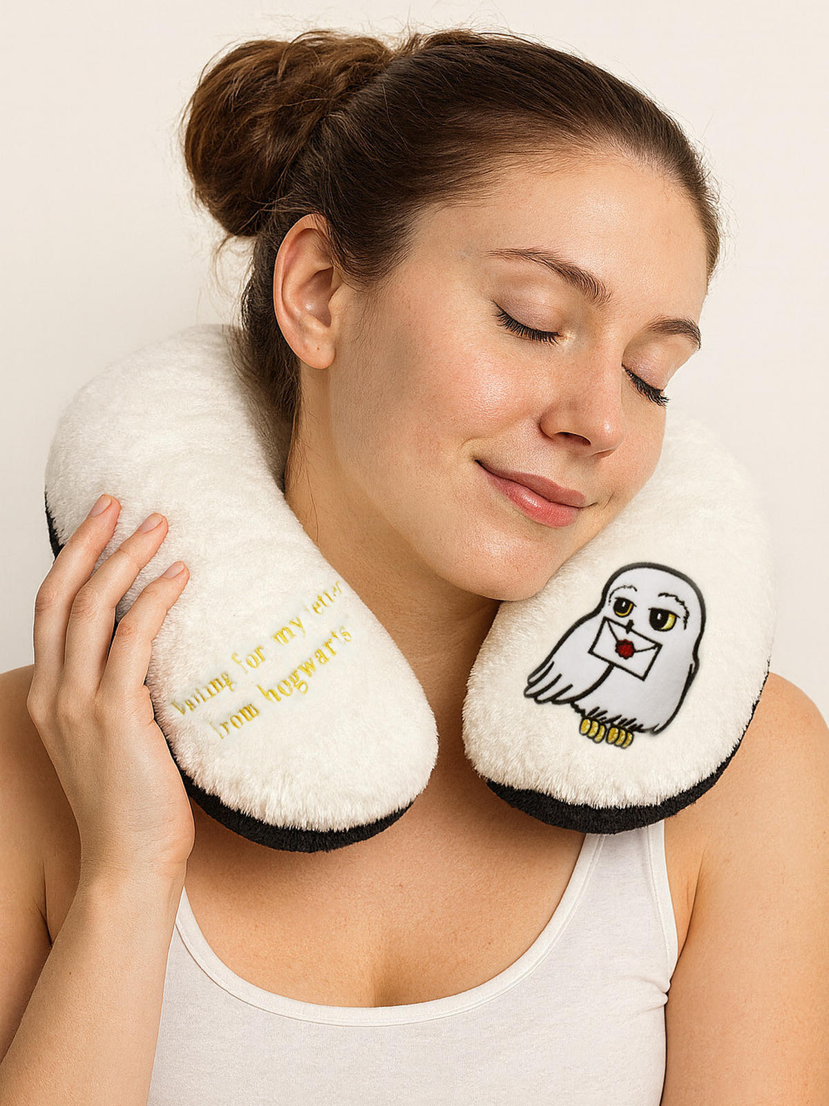 NACKENKISSEN schwarz/weiß 36 x 34 cm - Multicolor, Textil (36/34cm) - United Labels