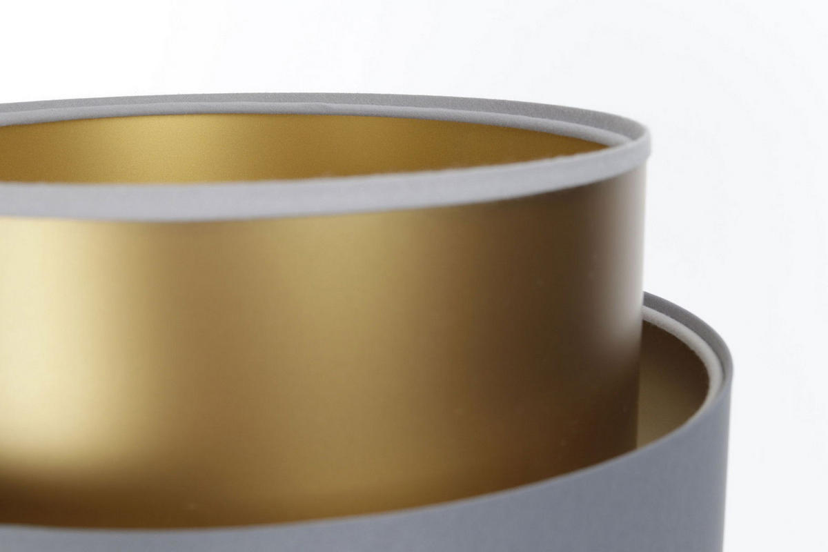 TISCHLAMPE Grau 30/45 cm - Weiß, Kunststoff (30/0.7/45cm) - ONZENO