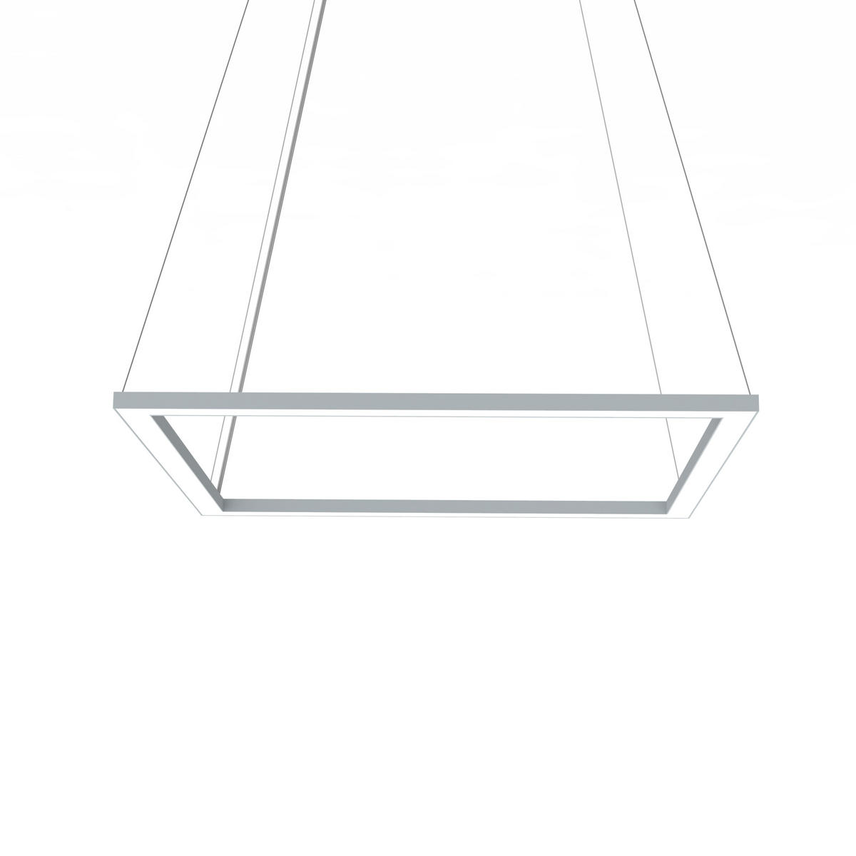 LED-HÄNGELEUCHTE - Grau, Metall (60/60/100cm) - Lumicom