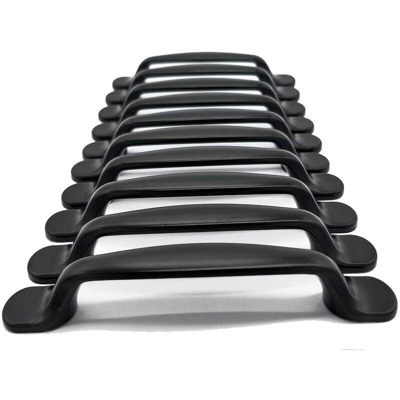MÖBELGRIFF 20er-Set 96 mm - Schwarz, Metall (1.5/2/2.5cm)