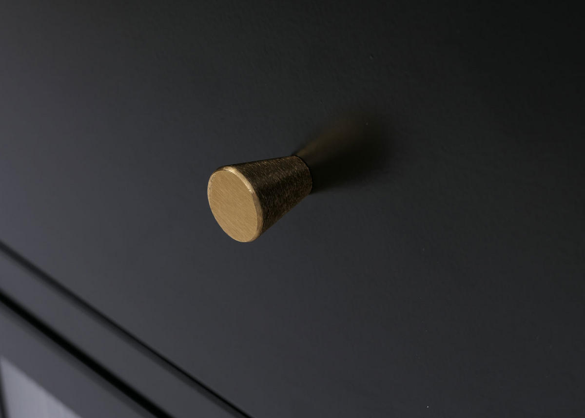 KOMODA Černá - černá, kov (80/96/40cm) - MCW