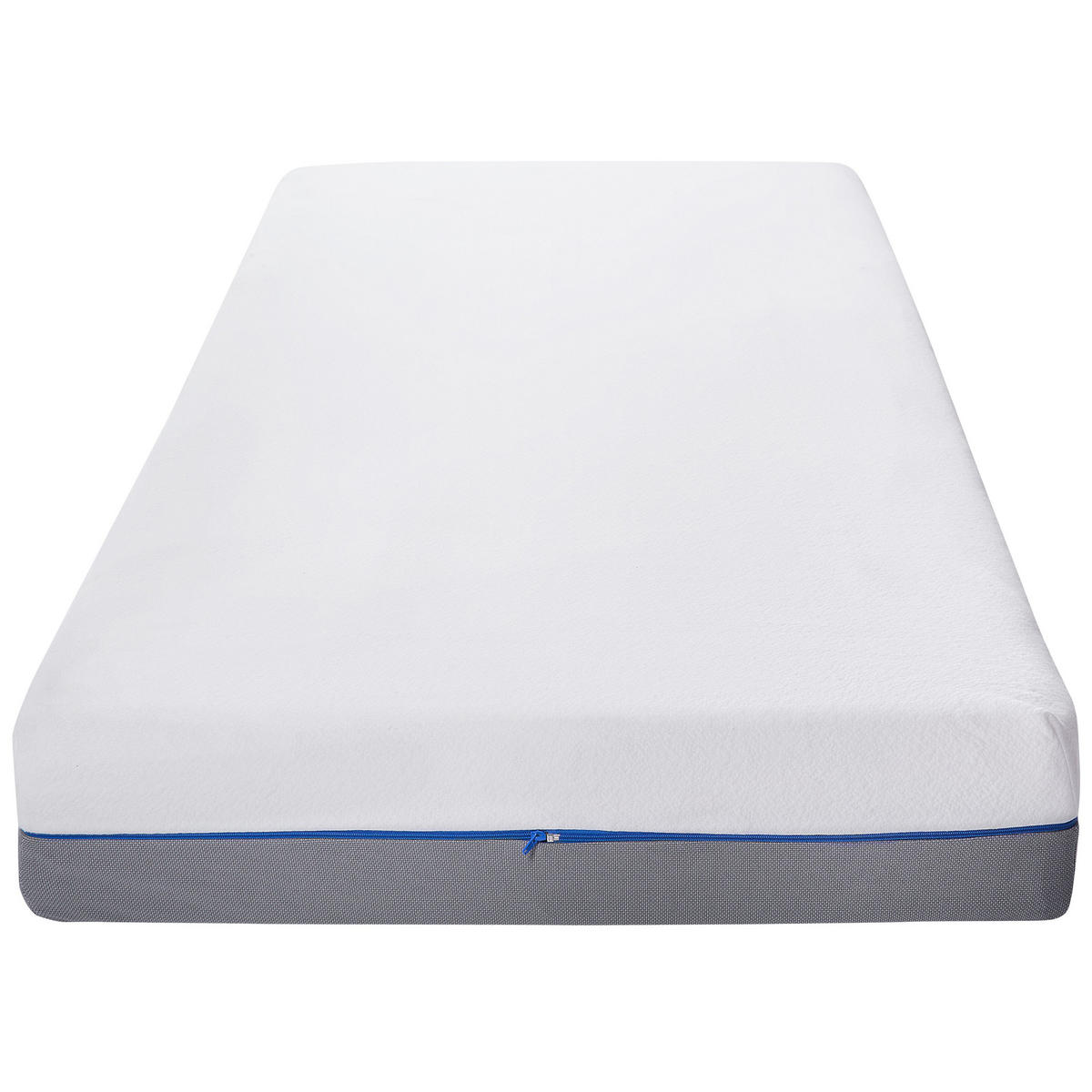 MATRATZE Memory Foam medium 90/200/20 cm Glee - Weiß, Textil (90/200cm) - Beliani