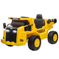 TRAKTOR, Kunststoff, Gelb, 110L x 70,5B x 61,5H cm - Gelb, Metall (110/70.5/61.5cm) - AIYAPLAY