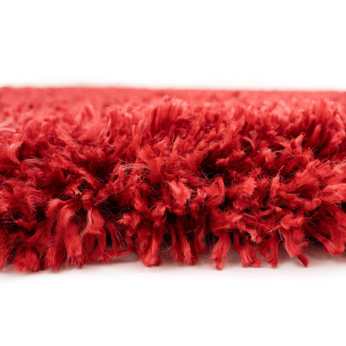 HOCHFLORTEPPICH Weinrot - Weinrot, Naturmaterialien/Textil (80/150cm) - Kukoon Rugs