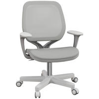 BÜROSTUHL Grau Polyester, Kunststoff 55xx48x94.5 xm - Grau, Kunststoff (48/94.5/55cm) - DESIGN IN