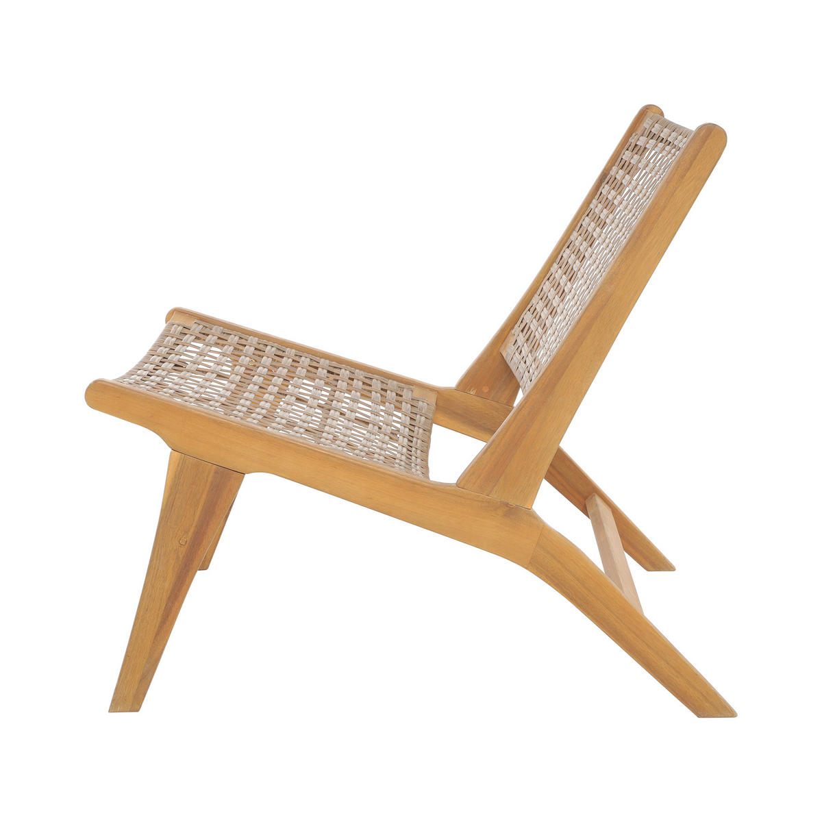 SESSEL Holz Braun - Braun, Holz (65/76/82cm) - Nordlys