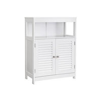 BADEZIMMERSCHRANK BADEZIMMERREGAL - Weiß, Holzwerkstoff (80/30/60cm) - Hansiro