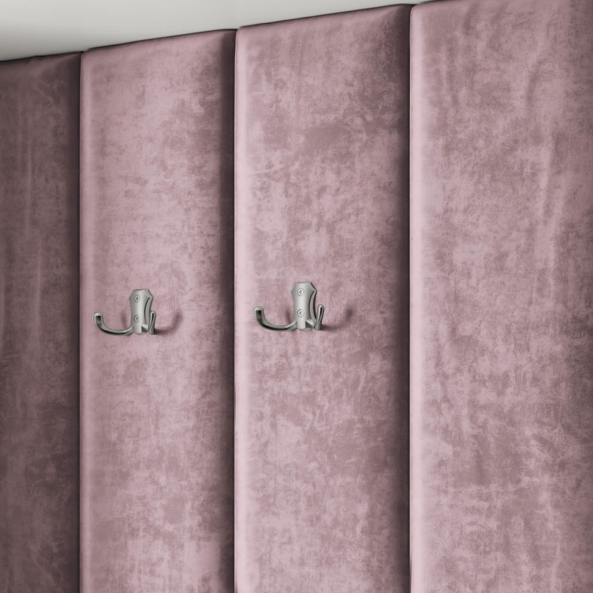 GARDEROBENSCHRANK REMA 150/240/60 cm Modern Garderobe-Set Eiche Lefkas - Eichefarben/Lila, Holzwerkstoff (150/240/60cm) - MASSENO