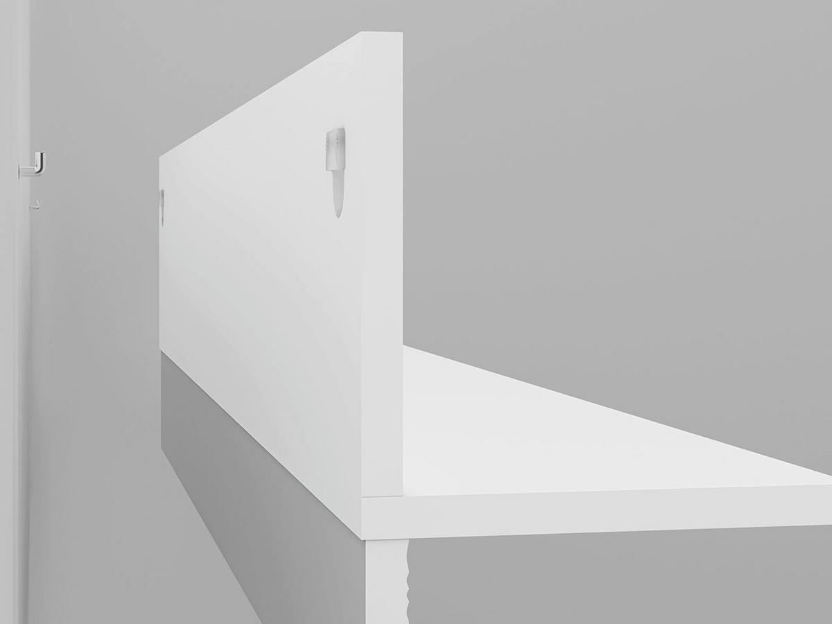 WANDREGAL – ARKO 1301 – 120 cm – Arko – Weiß Hochglanz - Weiß Hochglanz, Holzwerkstoff (120/28/22cm) - hi-markt
