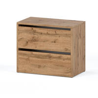 SCHUHREGAL – EICHE WOTAN - Eiche Wotan, Holz (60/50/36cm) - Stiv Meble