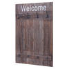 WANDGARDEROBE WELCOME SHABBY Braun - Braun, Holz (60/90/8cm) - MCW
