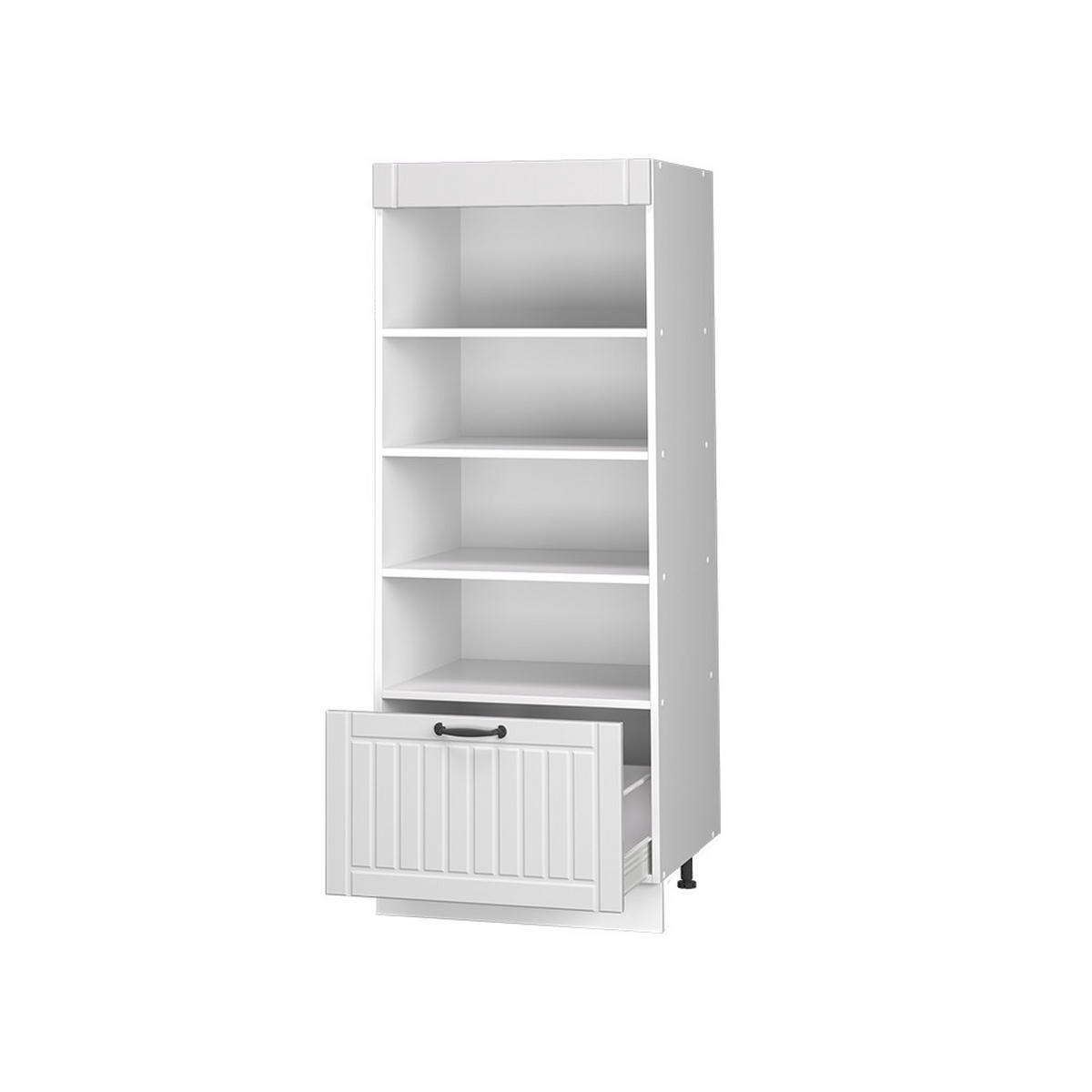 KUCHYNSKÝ REGÁL Fame-Line, Biely vidiecky dom/biely, 60 cm - biela, kompozitné drevo (60/153.6/58.1cm) - Vicco