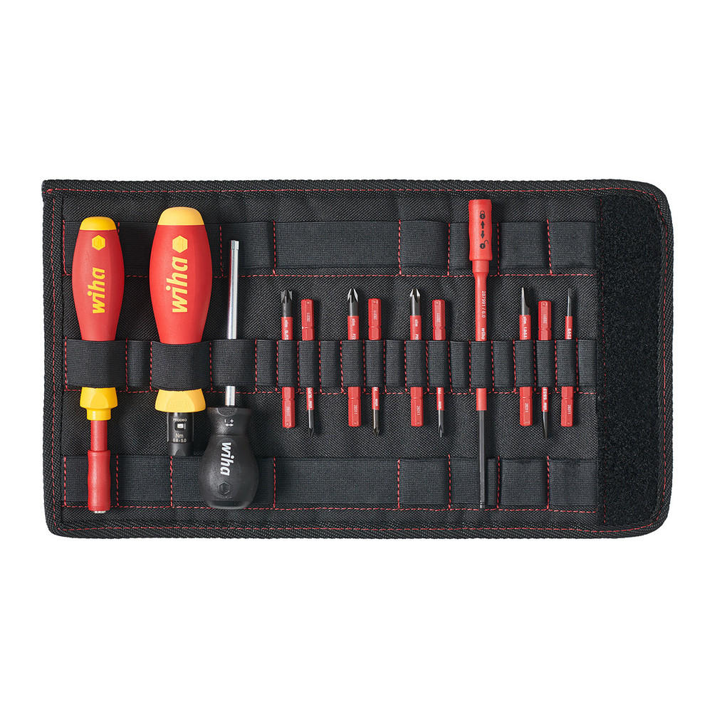 DREHMOMENT-SCHRAUBENDREHER Set TorqueVario-S electric, 13-teilig - Multicolor, Kunststoff (285/110/55cm) - Wiha