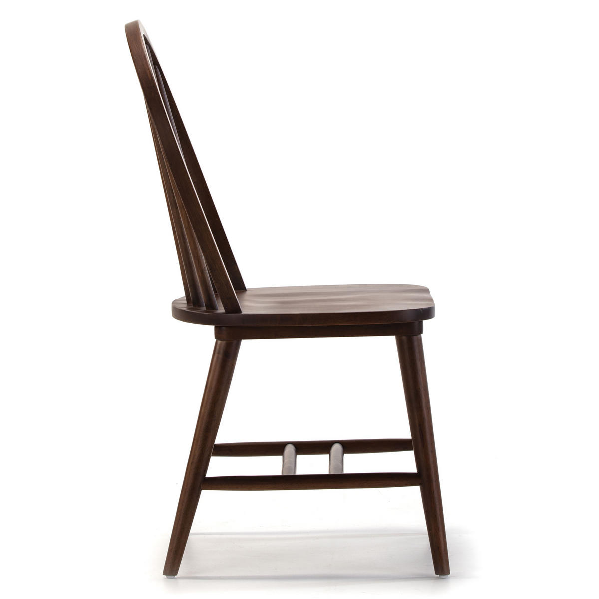 STUHL 2er-Set Clarck Nussbaum Farbe - Walnussfarben, Holz (48/92/48cm) - VS Venta-stock