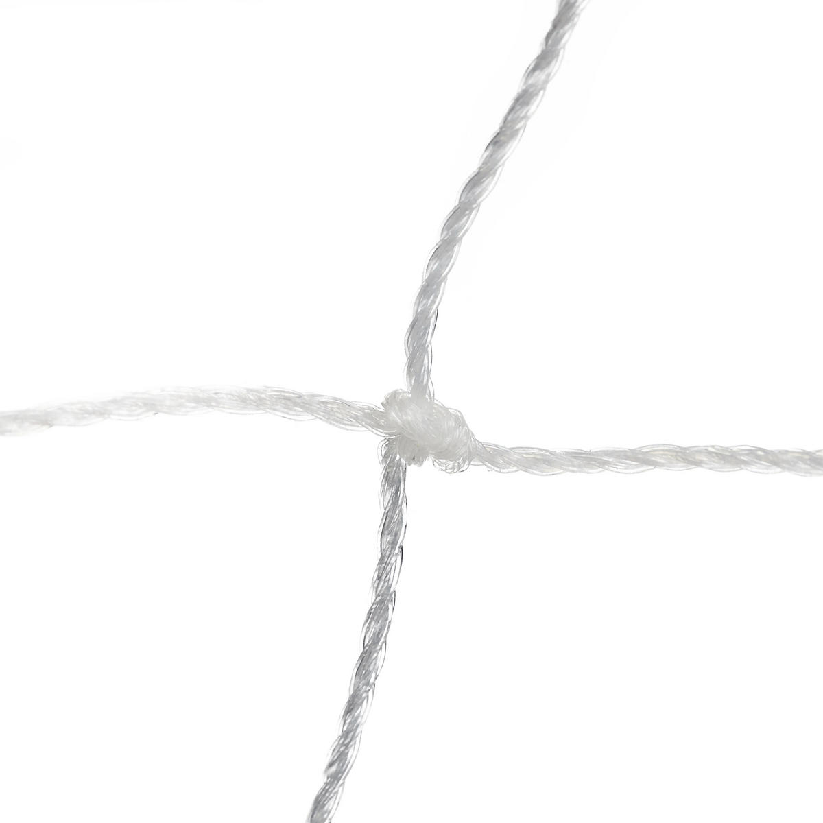 2xFUßBALLTOR - Grau, Textil/Metall (150/75cm) - Relaxdays