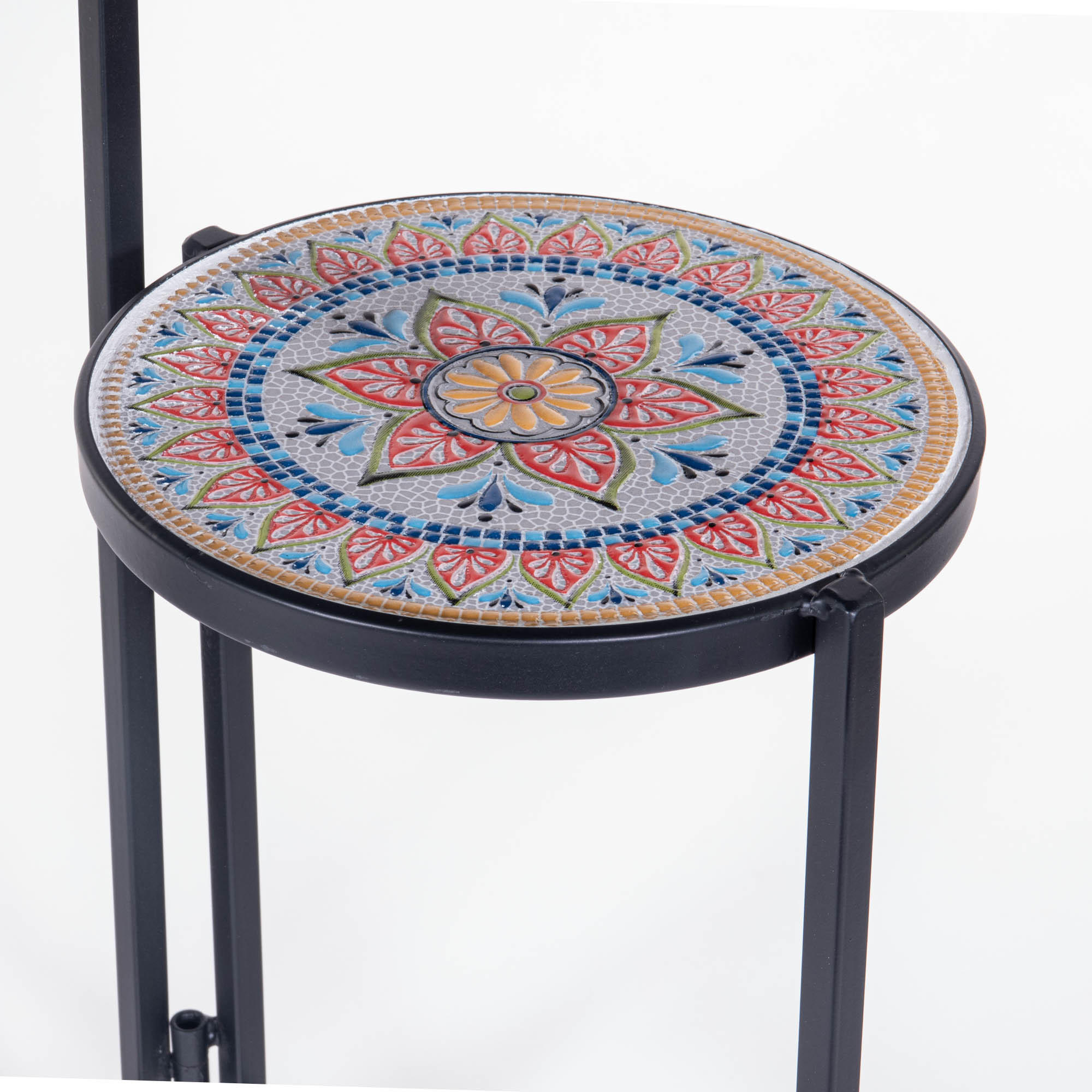 BLUMENSTÄNDER Mozaika 68 cm - Multicolor, Metall (22/22/68cm) - Ambiance