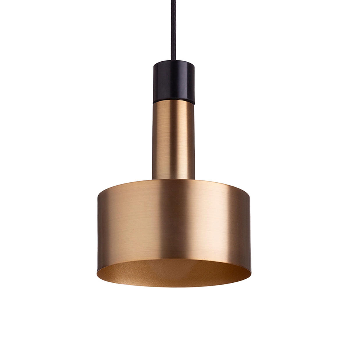 PENDELLEUCHTE DIVINA Messing 5 W - Goldfarben, Metall (30/30/120cm) - Rendl