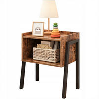 NACHTTISCH, braun 43,5/25/51 cm - Braun, Holzwerkstoff (43.5/51/35cm)