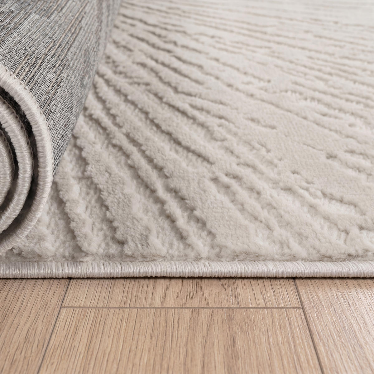 KURZFLORTEPPICH 80/150 cm Tinos 573 - Creme, Textil (80/150cm) - Paco Home